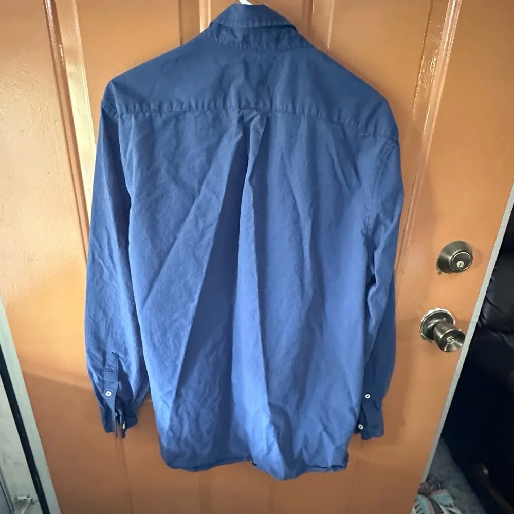Rowm Blue Button-Up Shirt - Picture 2 of 4